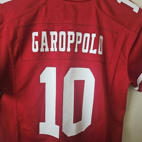Nike San Francisco 49ers Red GAROPPOLO Jersey M - Picture 3 of 7